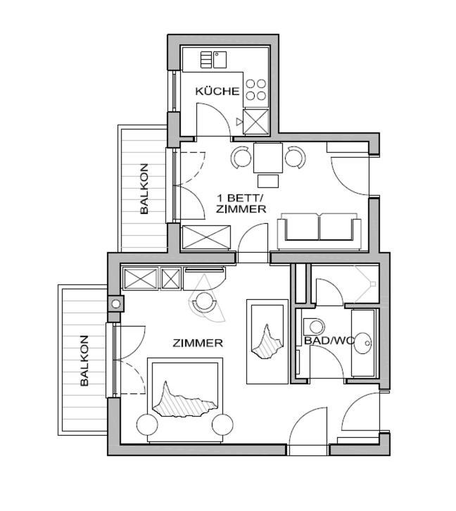 Sonnblick Apartments Und Zimmer - Nationalpark Sommercard Inklusive Hollersbach im Pinzgau Luaran gambar